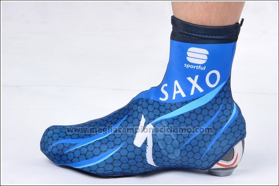 2012 Saxo bank Copriscarpe Ciclismo